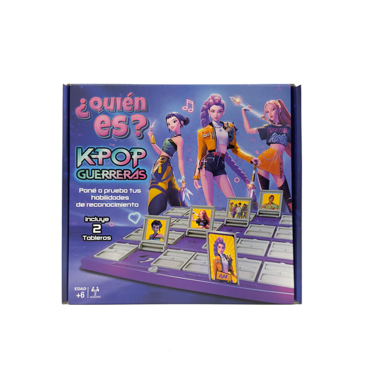 Juego de Mesa ¿Quién es? K-Pop Guerreras