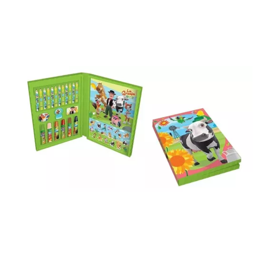 Set Colorear Valija Creativa La Granja De Xenón Tapimovil