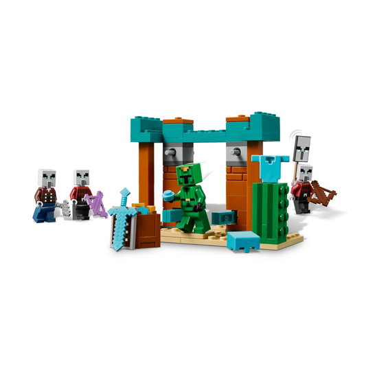 Lego Minecraft La Patrulla Del Desierto De Los Maldeanos