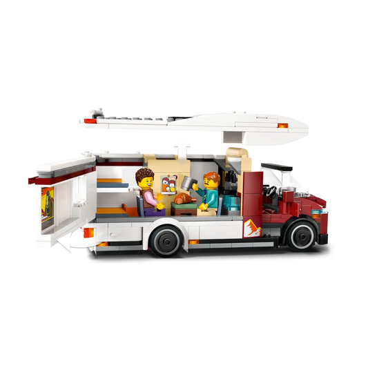 Lego Autocaravana Aventurera De Vacaciones