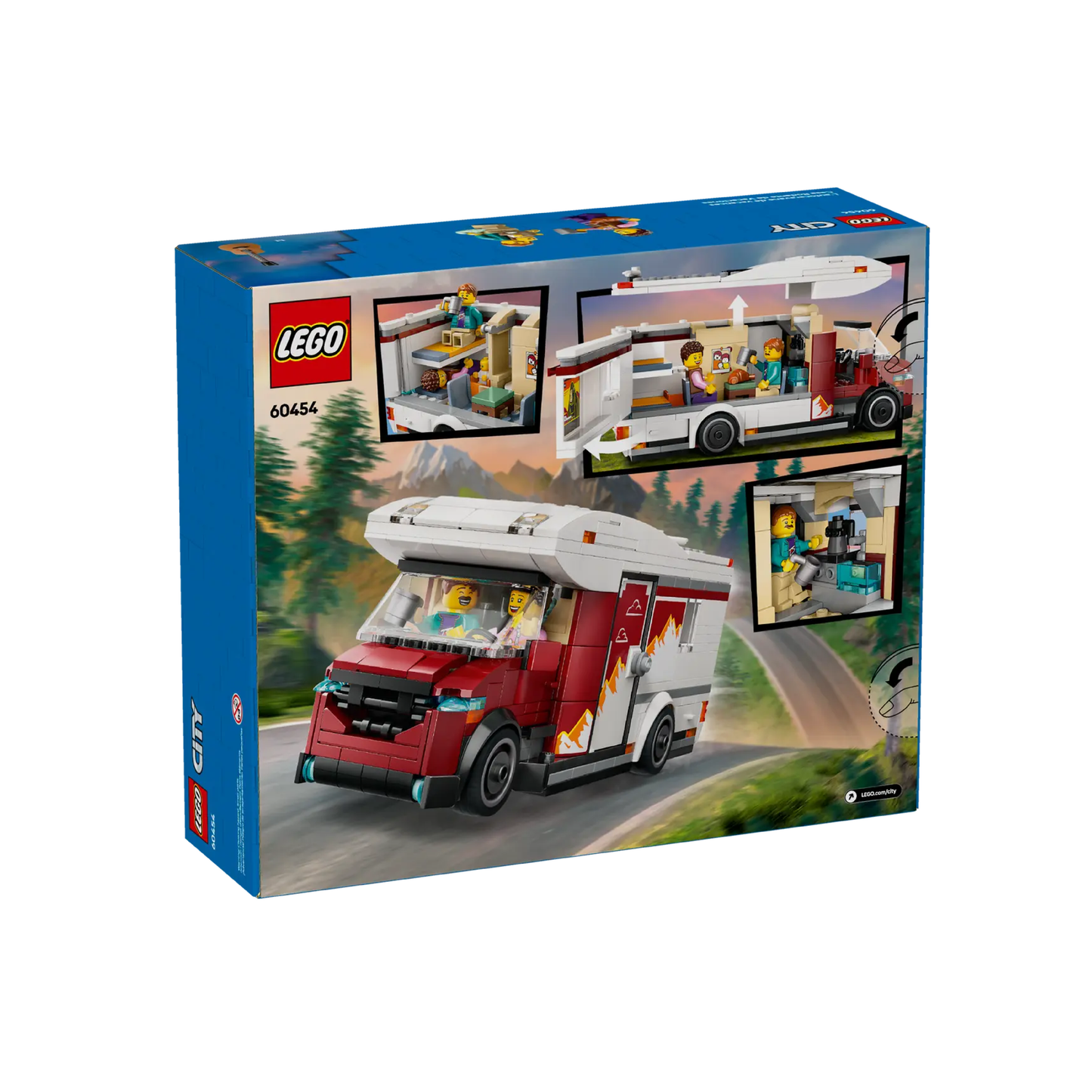 Lego Autocaravana Aventurera De Vacaciones