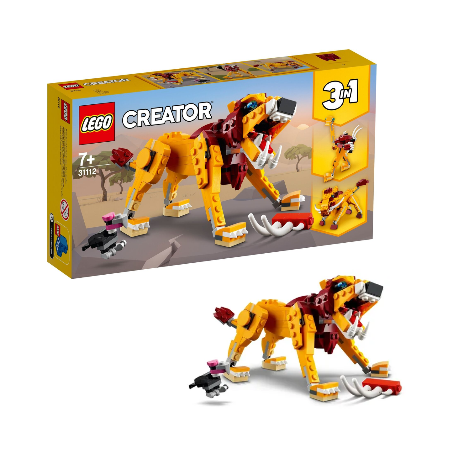 Wild Lion Lego