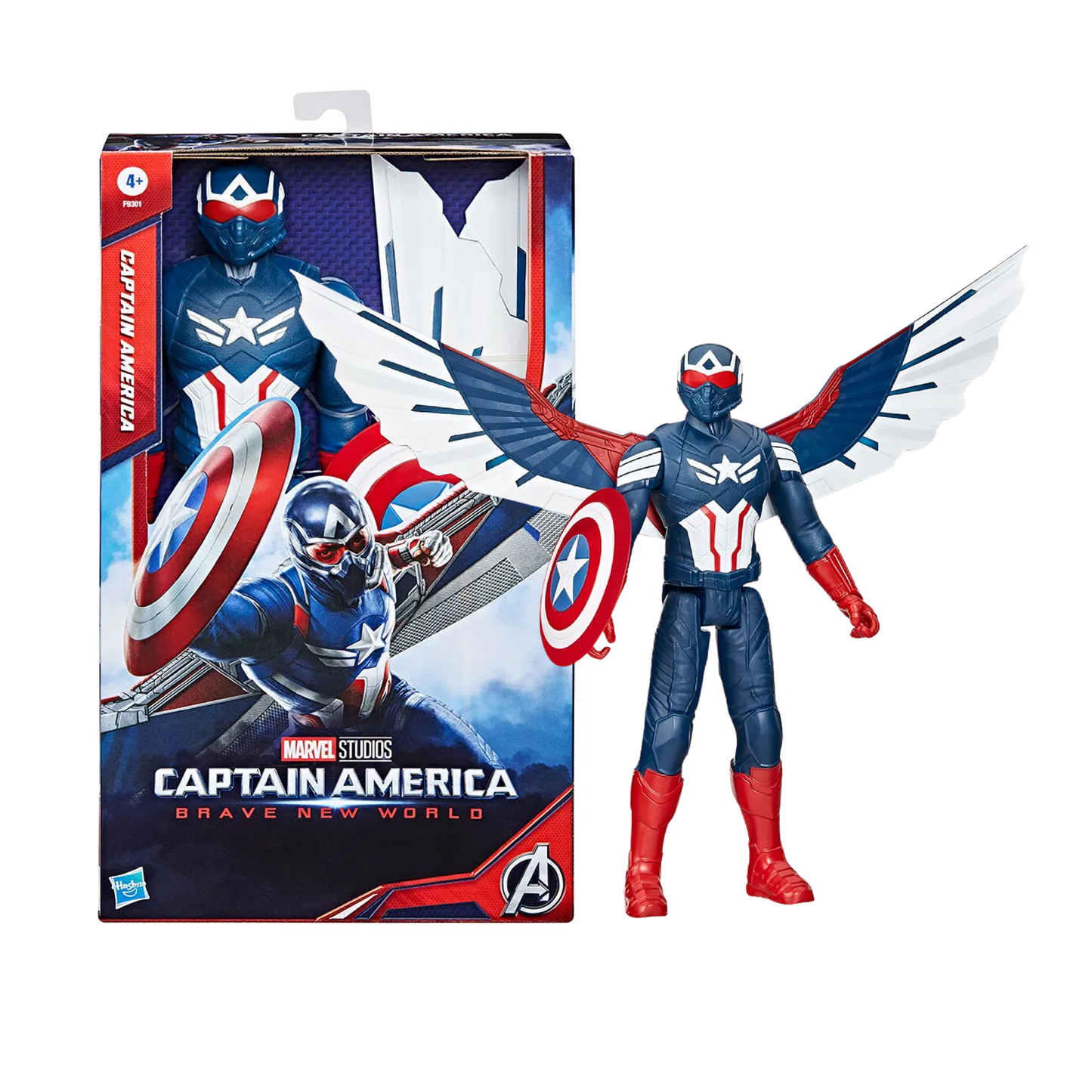 Figura 30cm Articulado Brave New World Capitán América Hasbro