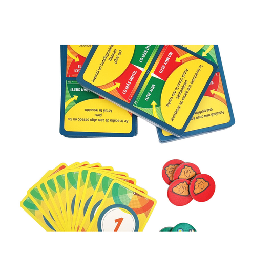 Juego De Cartas Masomenos Maldón