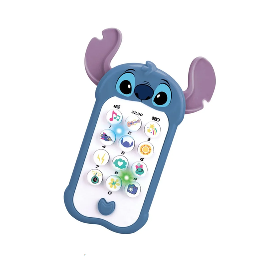Teléfono Stitch Con Luz Y Sonido Ditoys