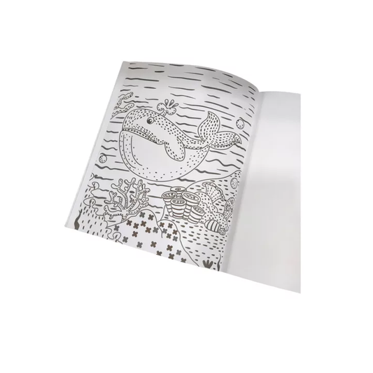 Libro Para Colorear Magic Water Pulpo Plow