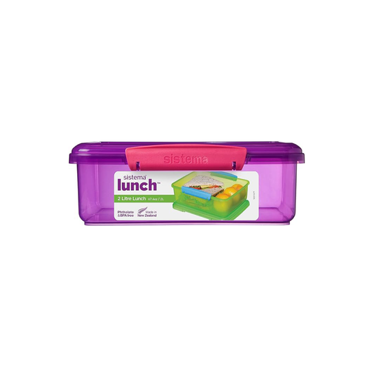 Lunchera Rectangular 2L Sistema Lunch