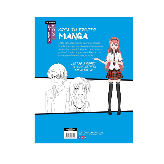 Libro Crea Tu Propio Manga Guadal