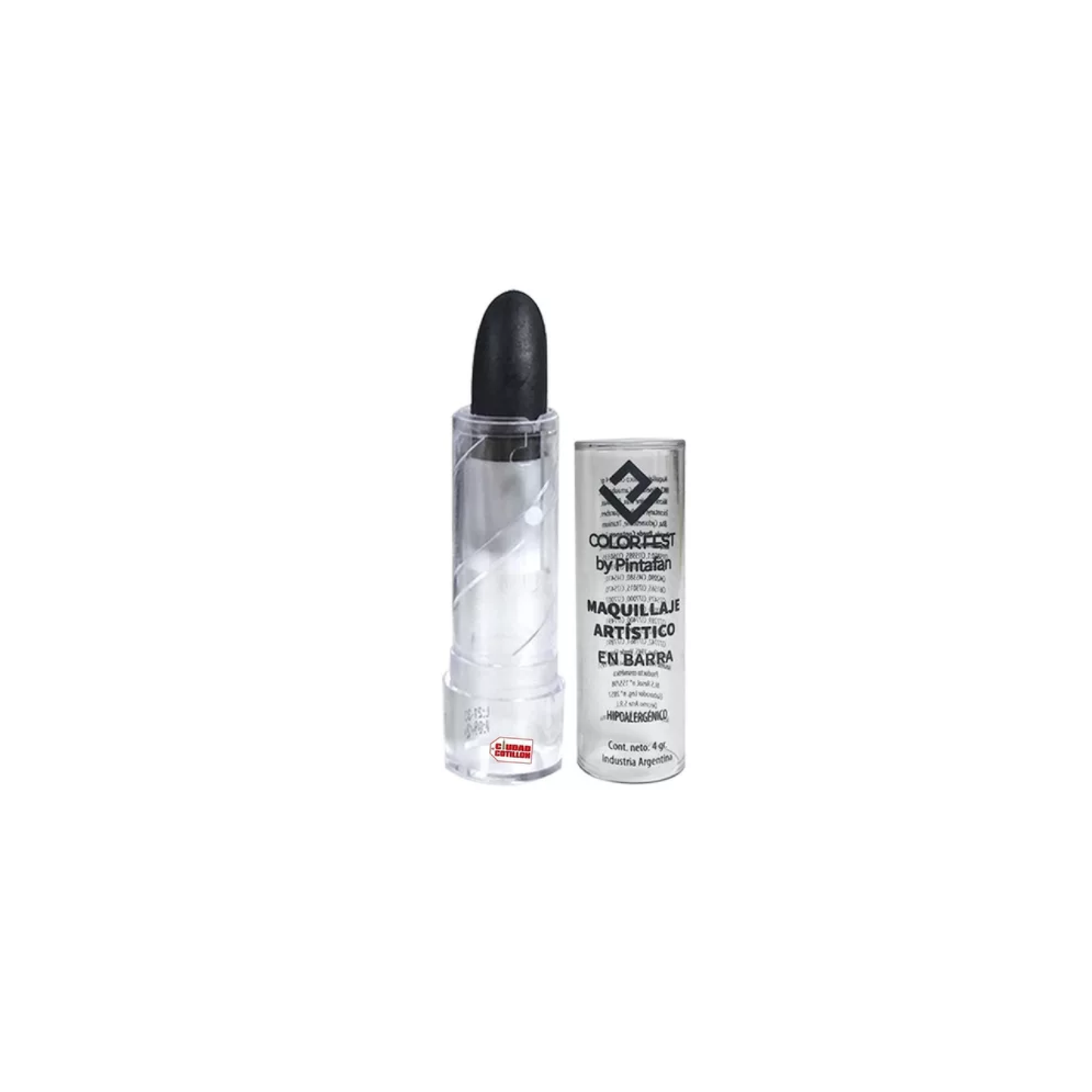 Maquillaje En Barra Brillante Negro PintaFan