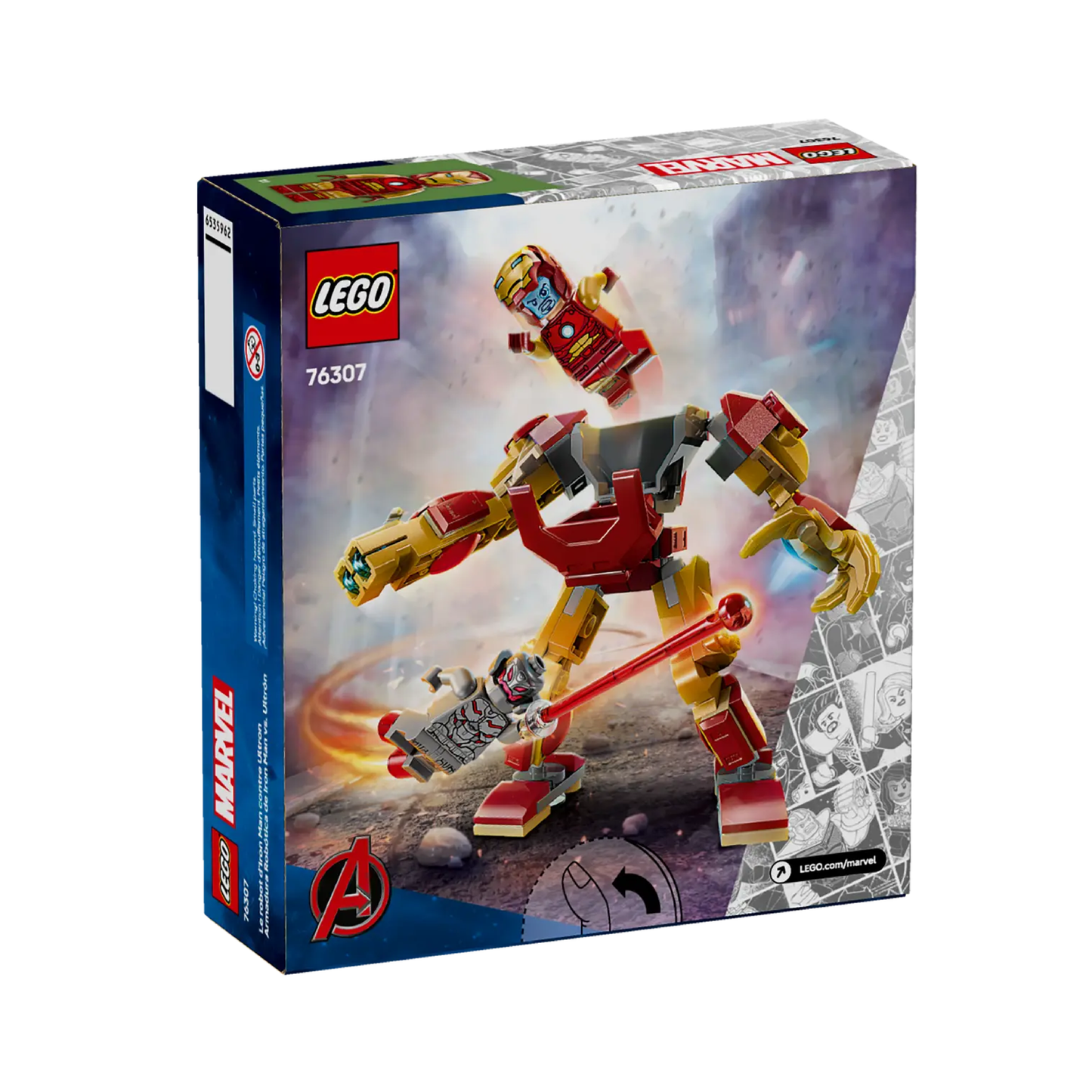 Lego Iron Man vs. Ultrón