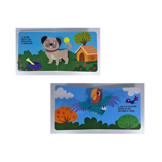 Libro De Cuentos Mascotas En Movimiento Guadal