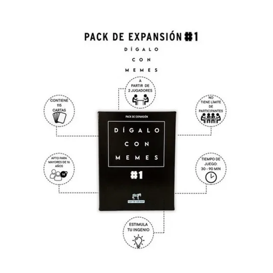 Juego de Cartas Expansión Dígalo Con Memes #1