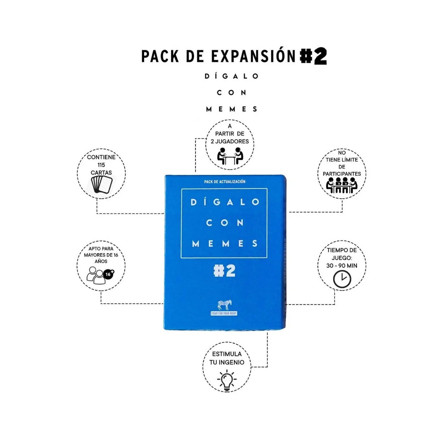 Juego de Cartas Expansión Dígalo Con Memes #2