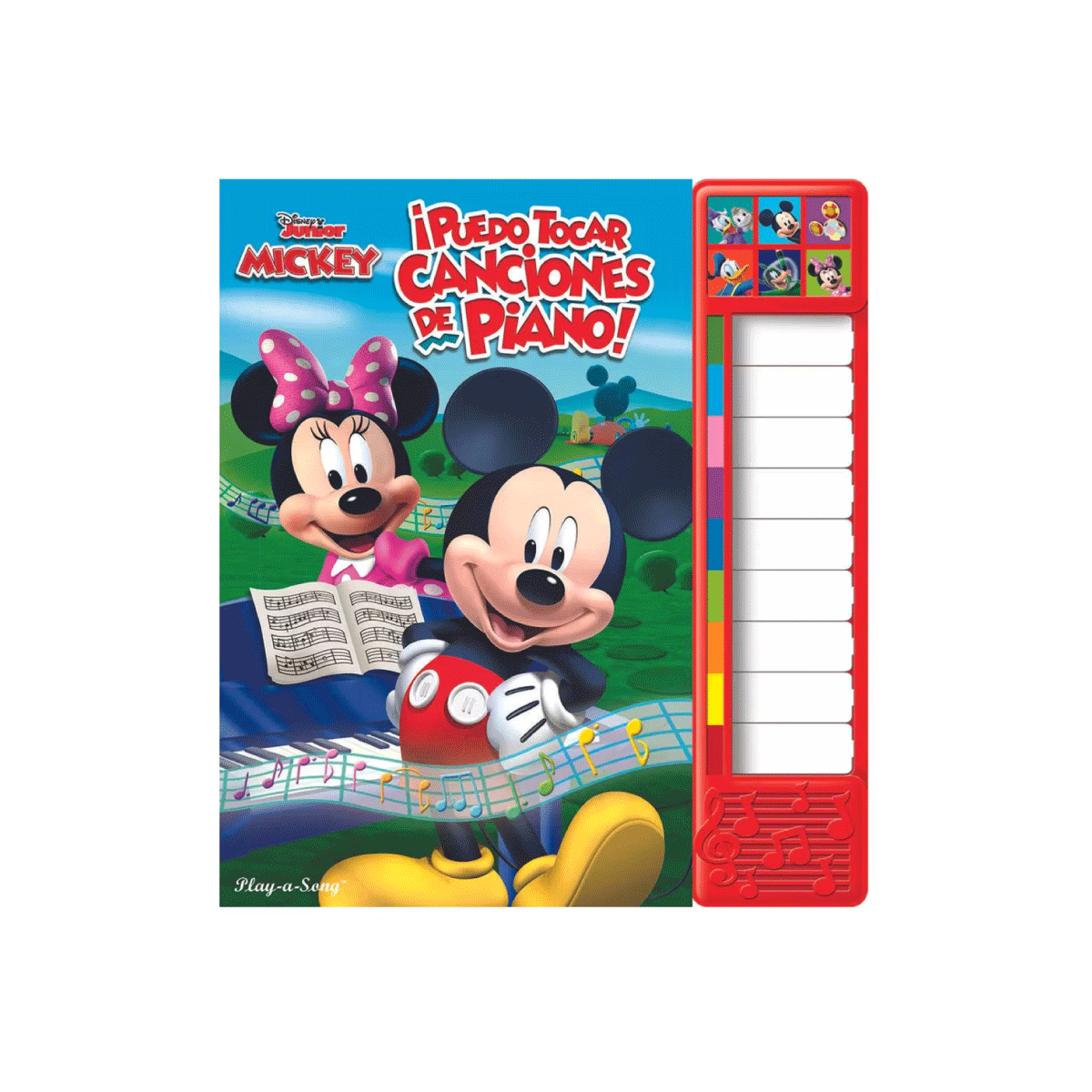 Libro Disney Mickey Puedo Tocar Canciones De Piano