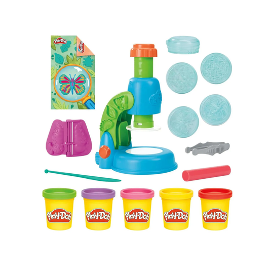 Juego De Masas Microscopio Iluminador Play-Doh