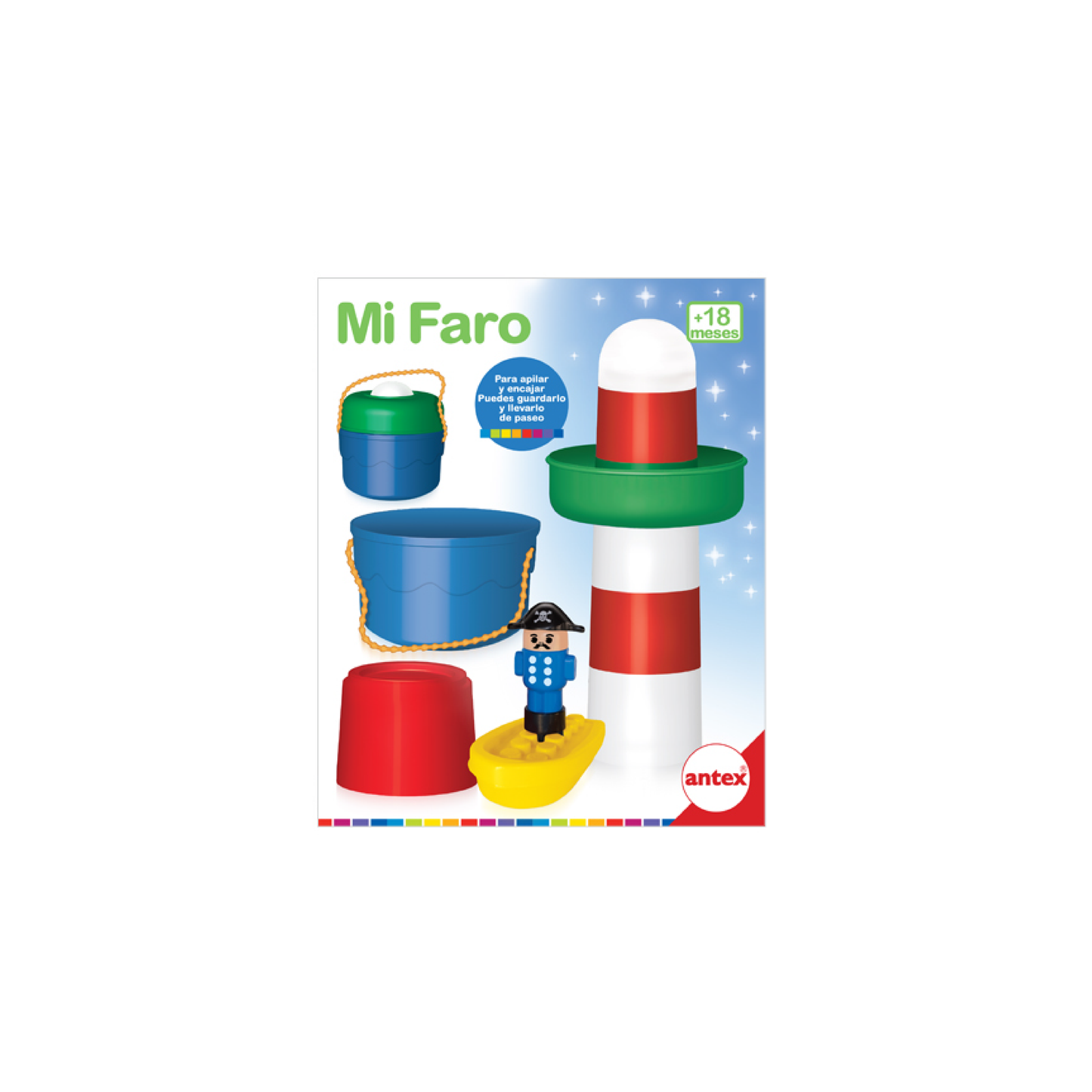 Juego De Encastre Mi Faro Antex