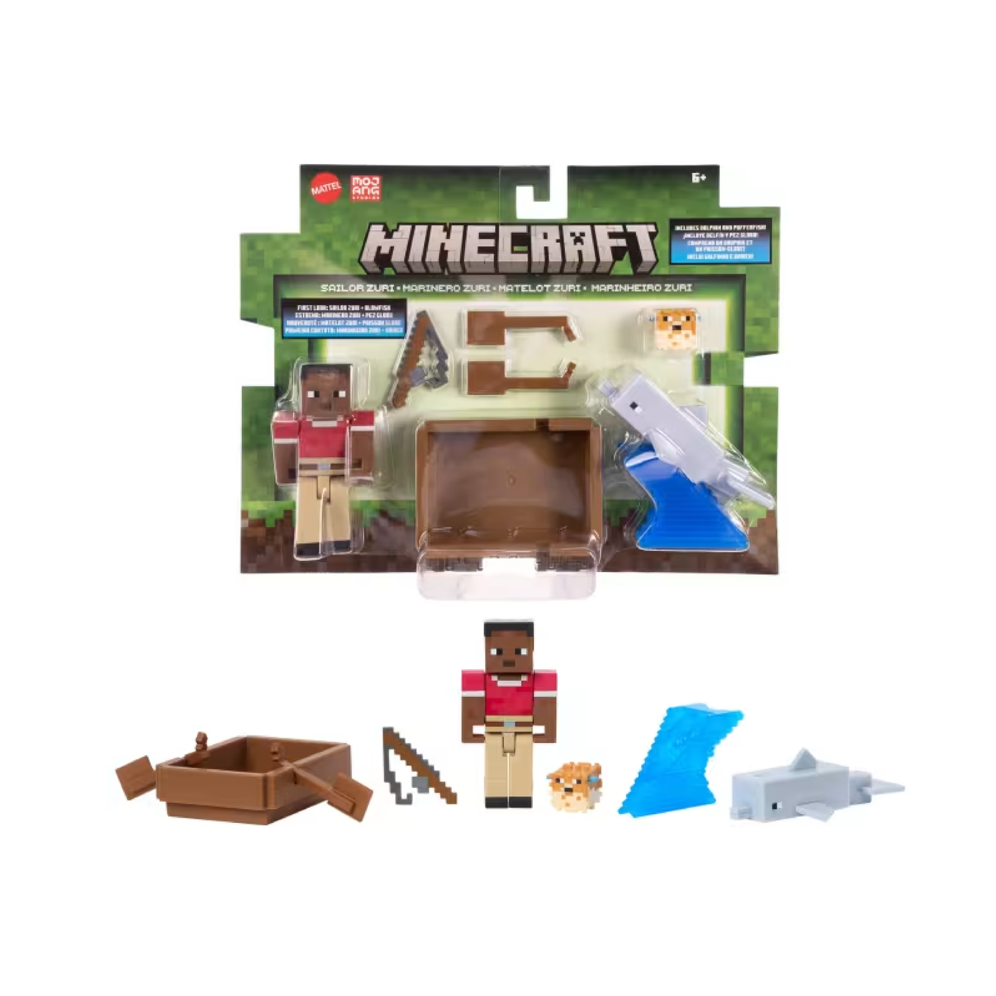 Set Figuras Minecraft Mattel