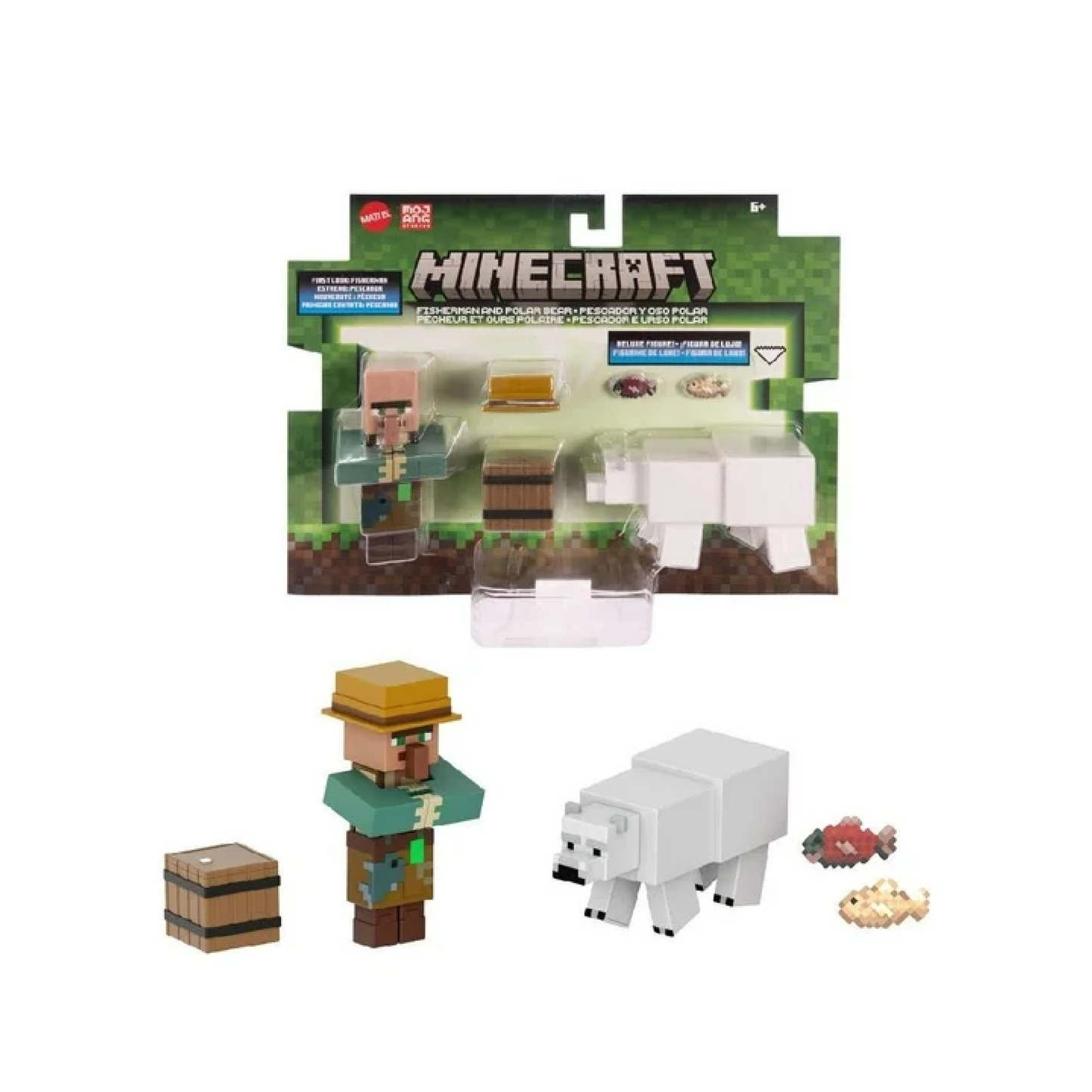 Set Figuras Minecraft Mattel