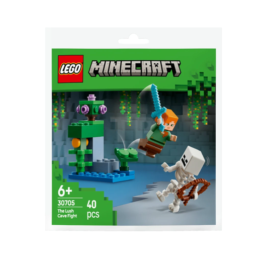 Lego Bolsa Duelo En La Cueva Minecraft