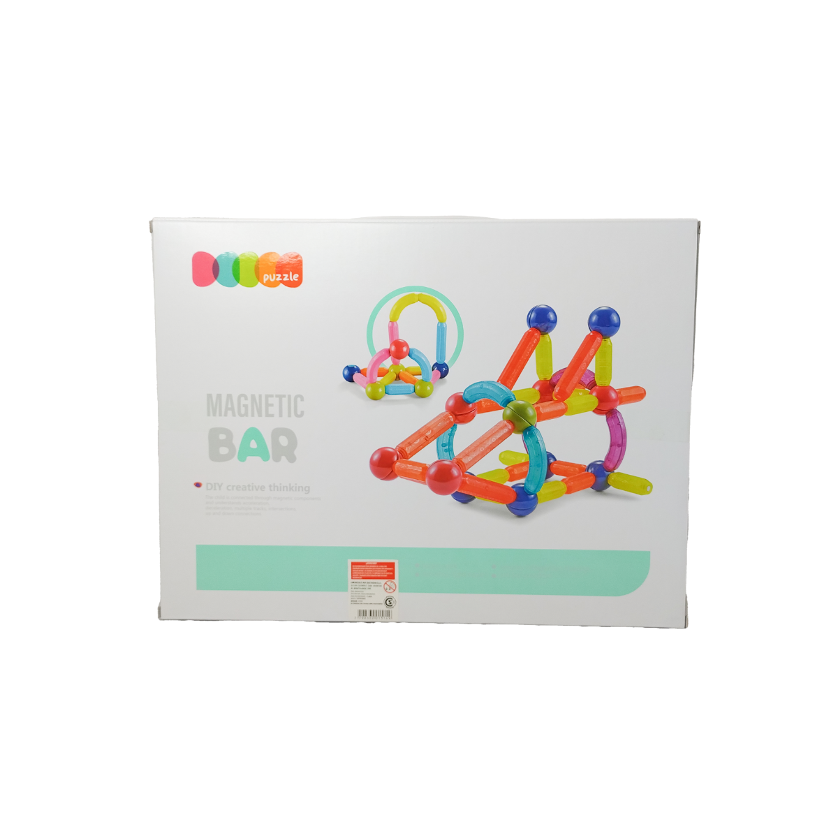 Juego Magnético de 64 Piezas