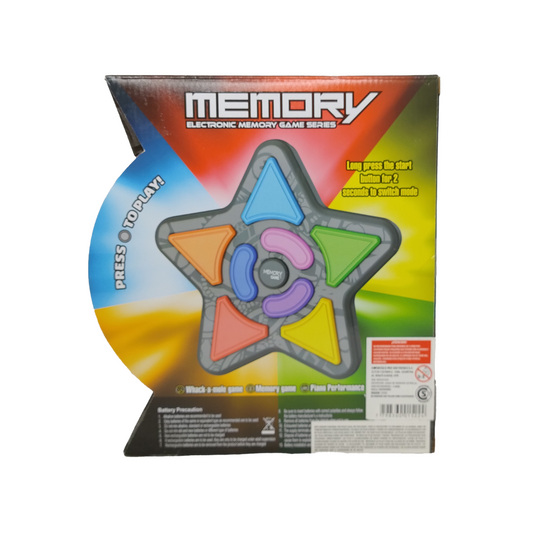 Juego De Memoria En Forma De Estrella Hdl