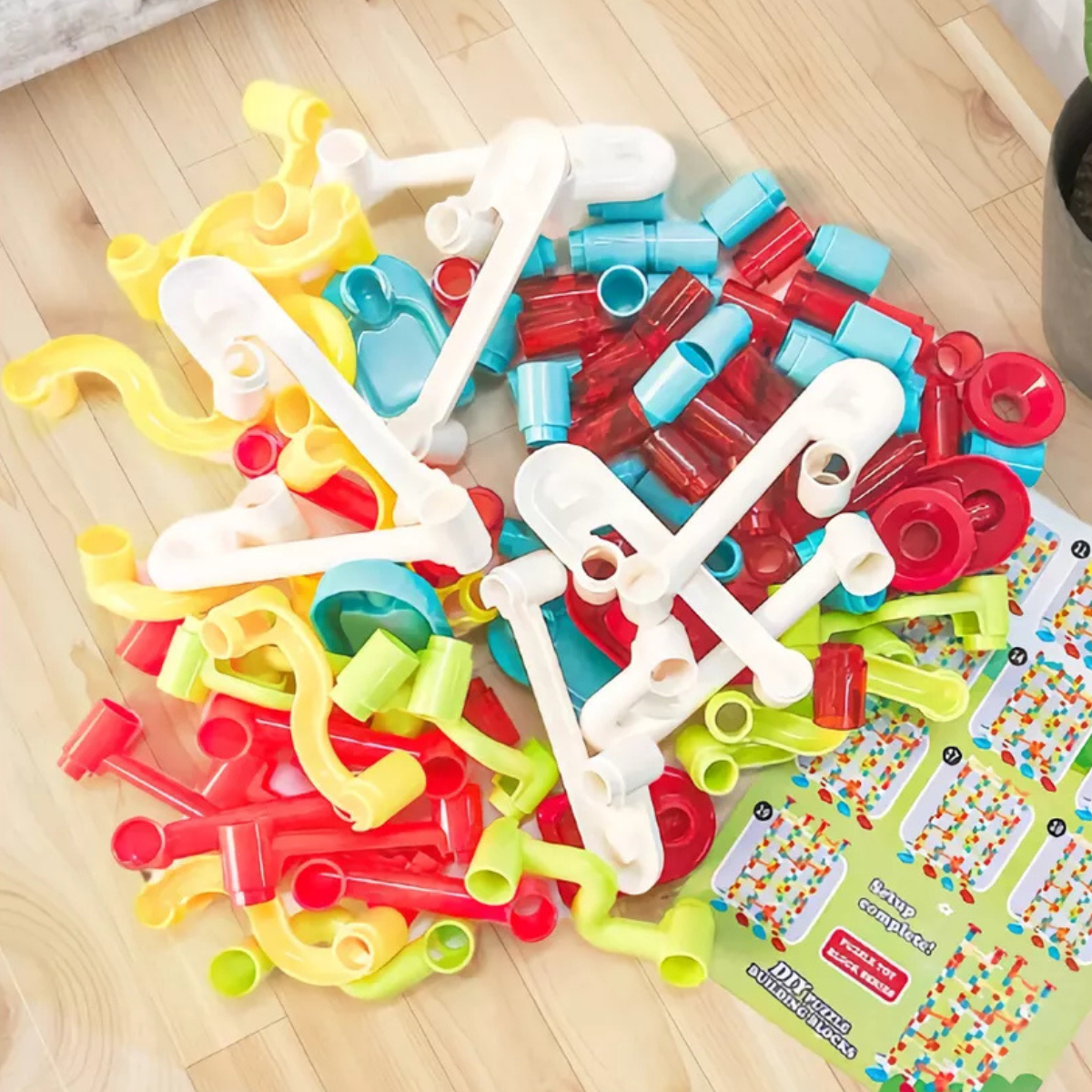 Laberinto Tobogán De Bolitas 176 Piezas diy