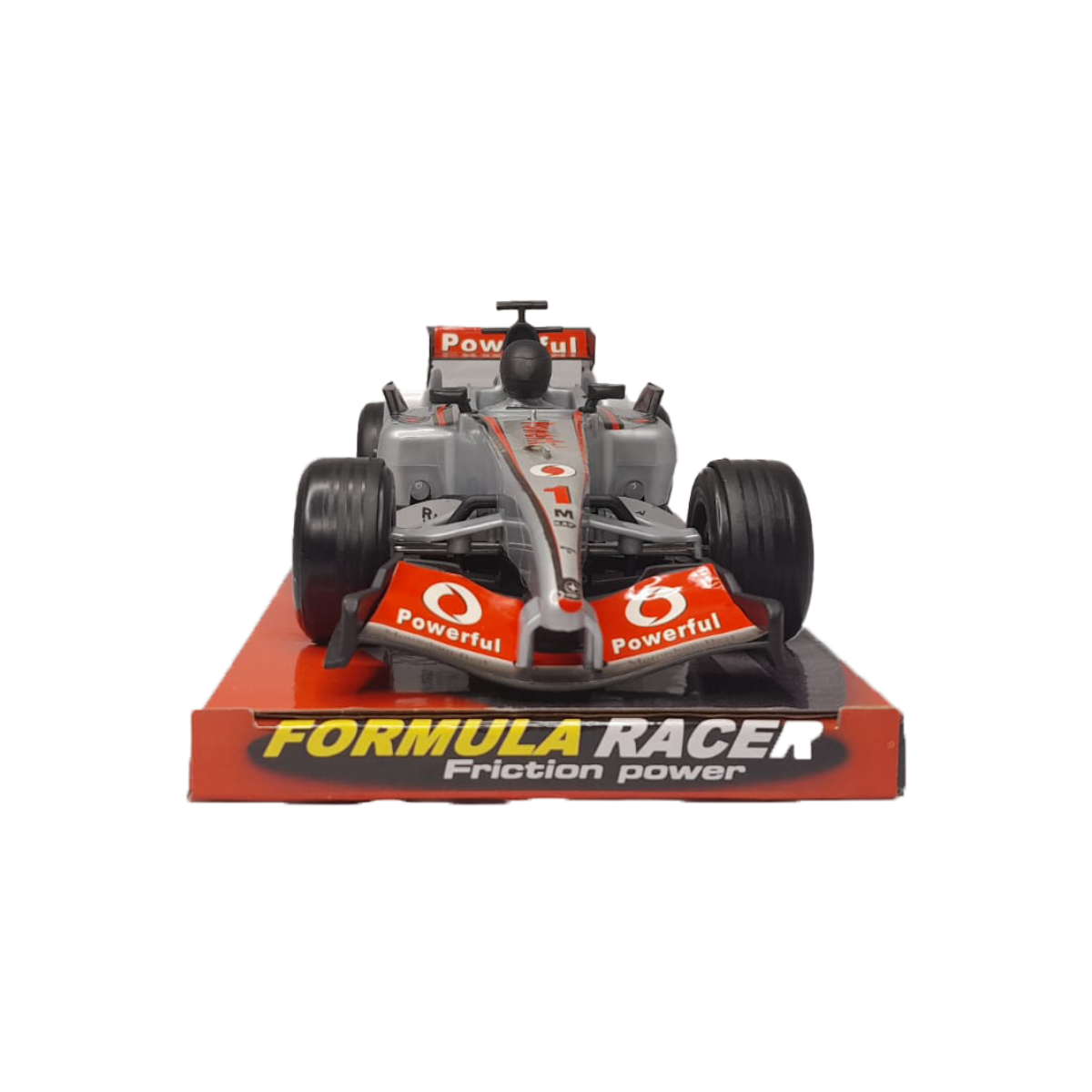 Auto Formula Uno Con Luz y Sonido Gris