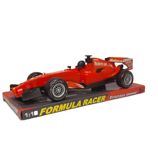 Auto Formula Uno Rojo Con Luz y Sonido