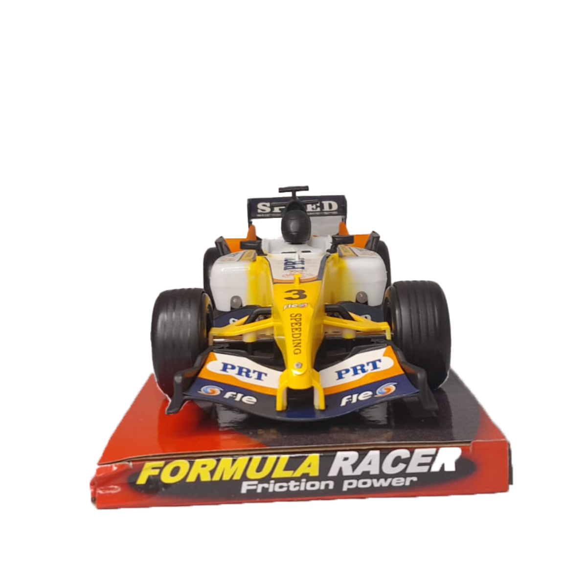 Auto Formula Uno Amarillo Con Luz y Sonido