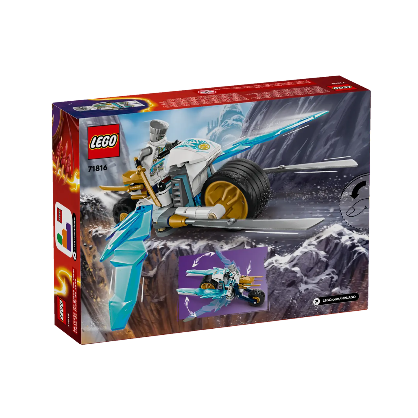 Lego NinjaGo Moto De Hielo De Zane