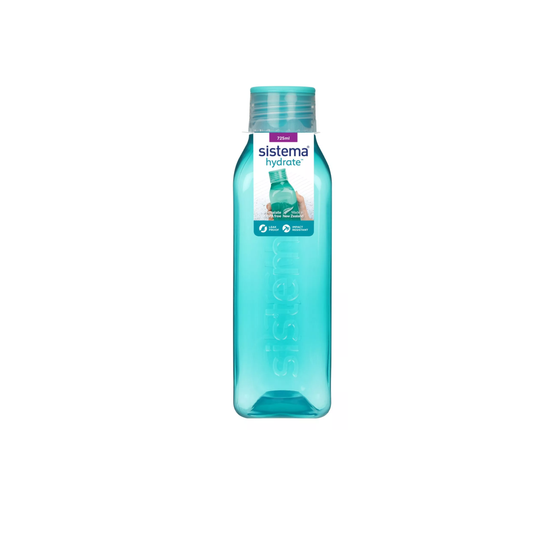 Botella Para Agua Square 725 Ml De Plástico Sistema Hydrate