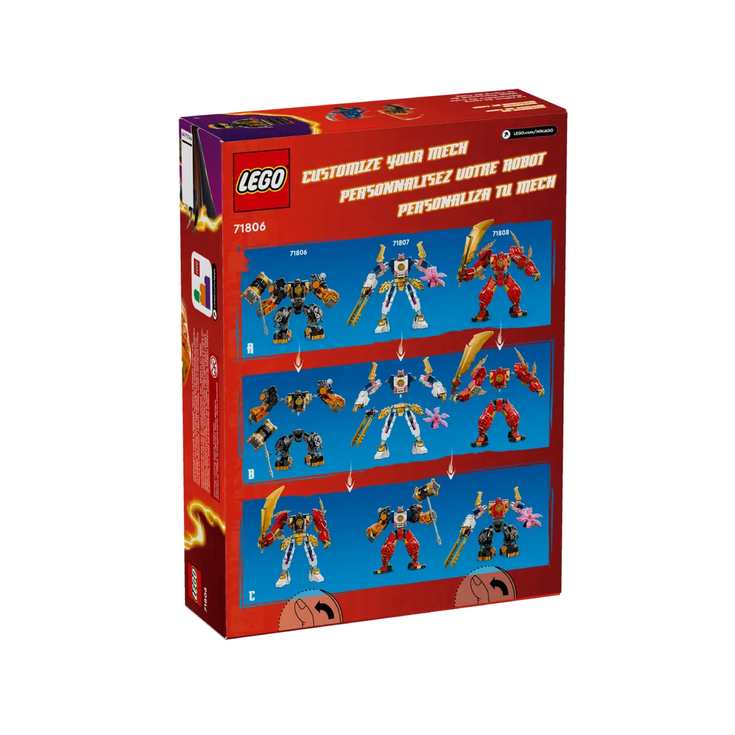 Lego NinjaGo Meca Elemental De La Tierra De Cole