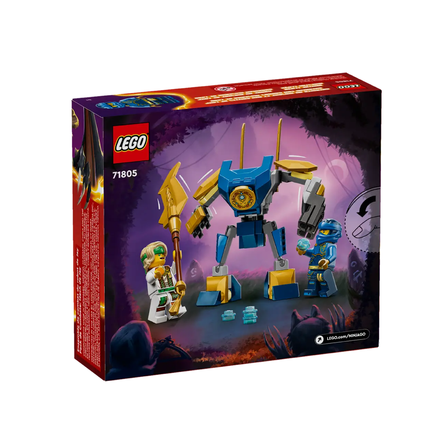 Lego NinjaGo Pack De Combate: Meca De Jay