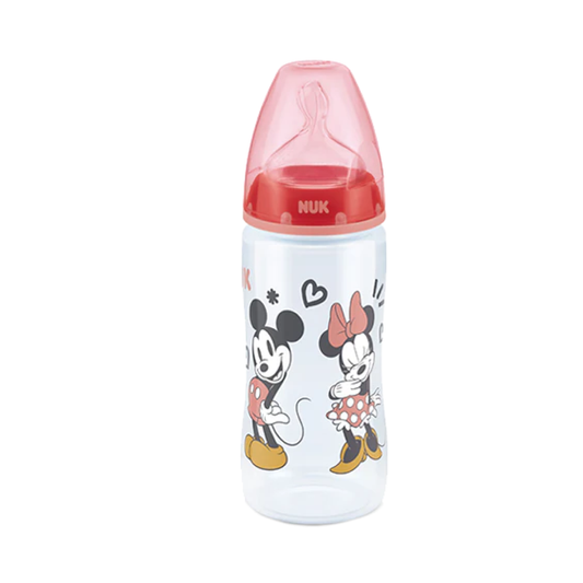 Mamadera First Choice Roja Mickey Mouse Roja Nuk