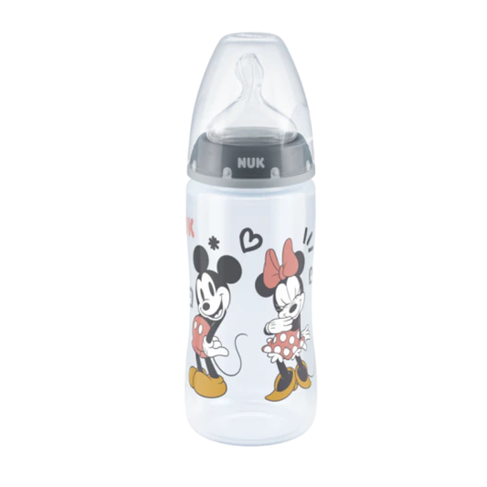 Mamadera First Choice Gris Mickey Mouse Nuk
