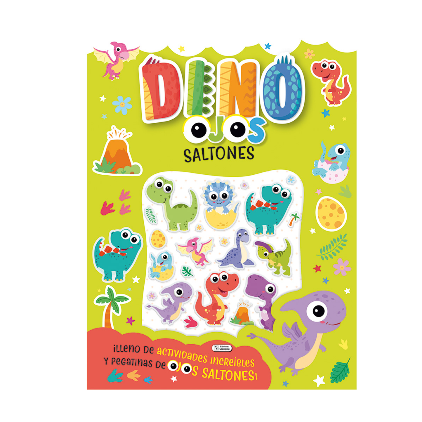 Libro Ojos Saltones Dinosaurios Plow