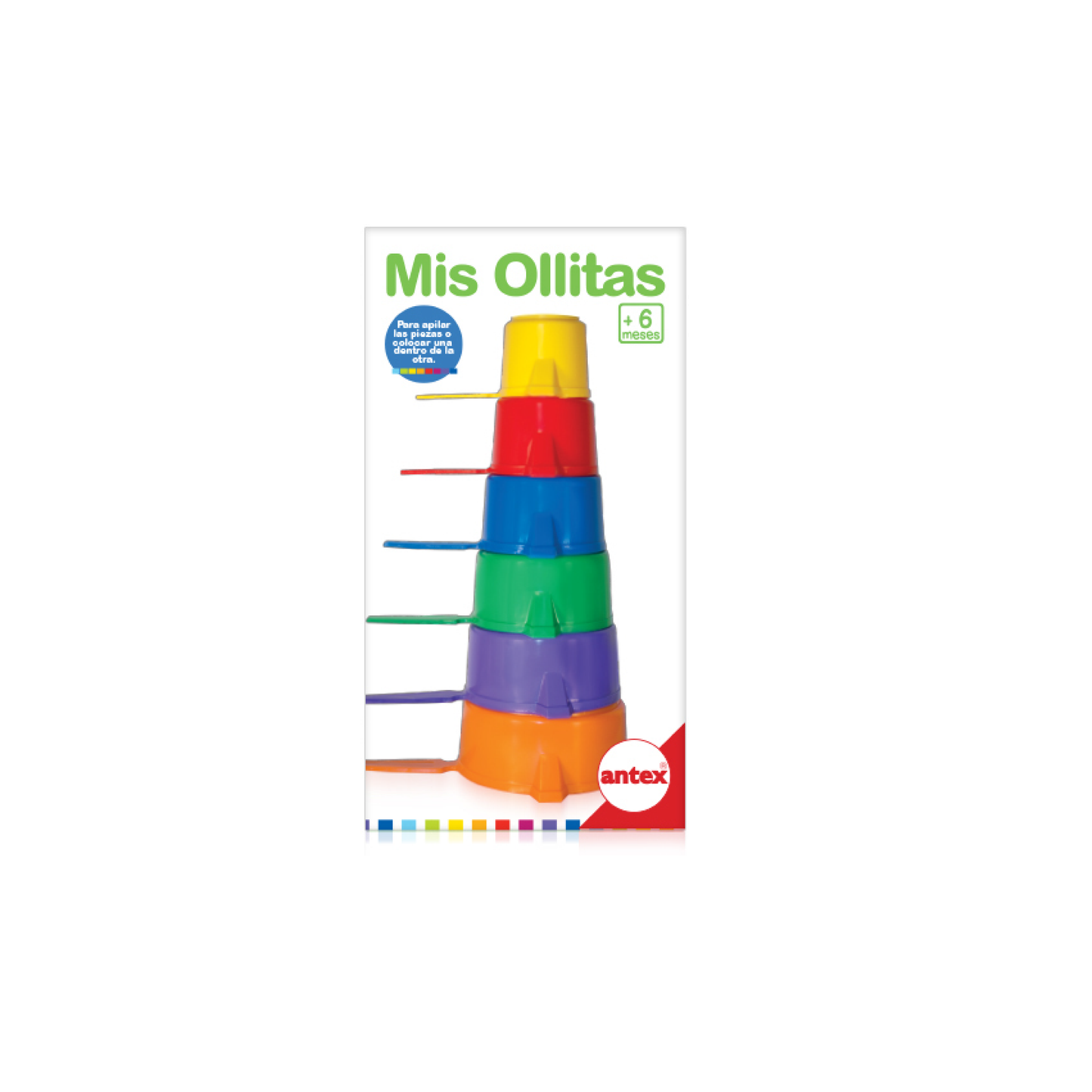 Set Mis Ollitas Apilables Antex