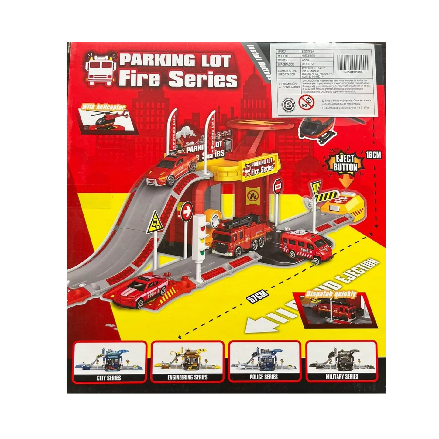 Pista Estacionamiento De Bomberos