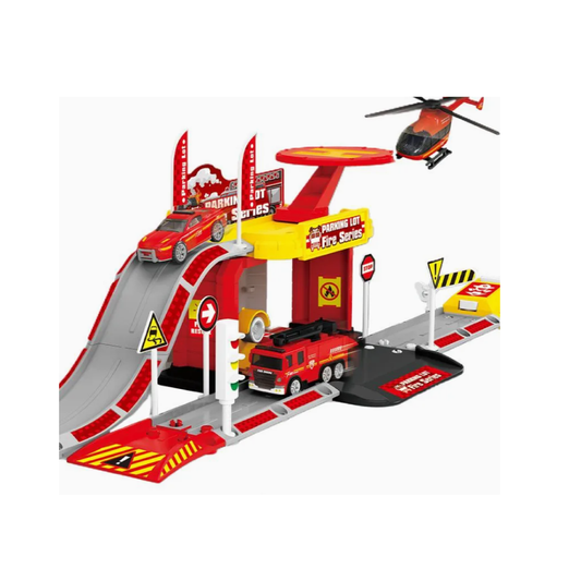 Pista Estacionamiento De Bomberos