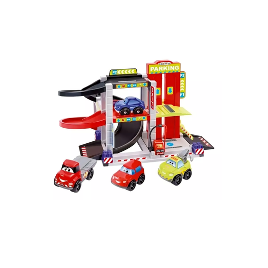 Estacionamiento Con Vehículos Abrick Antex