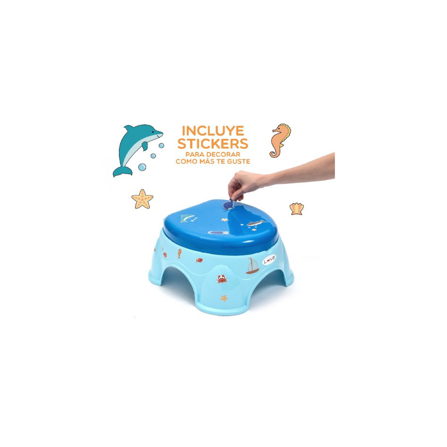 Pelela 3 En 1 Celeste Love