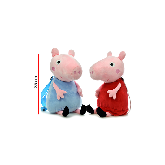 Mochila Peppa George 35 Cm. PhiPhi Toys