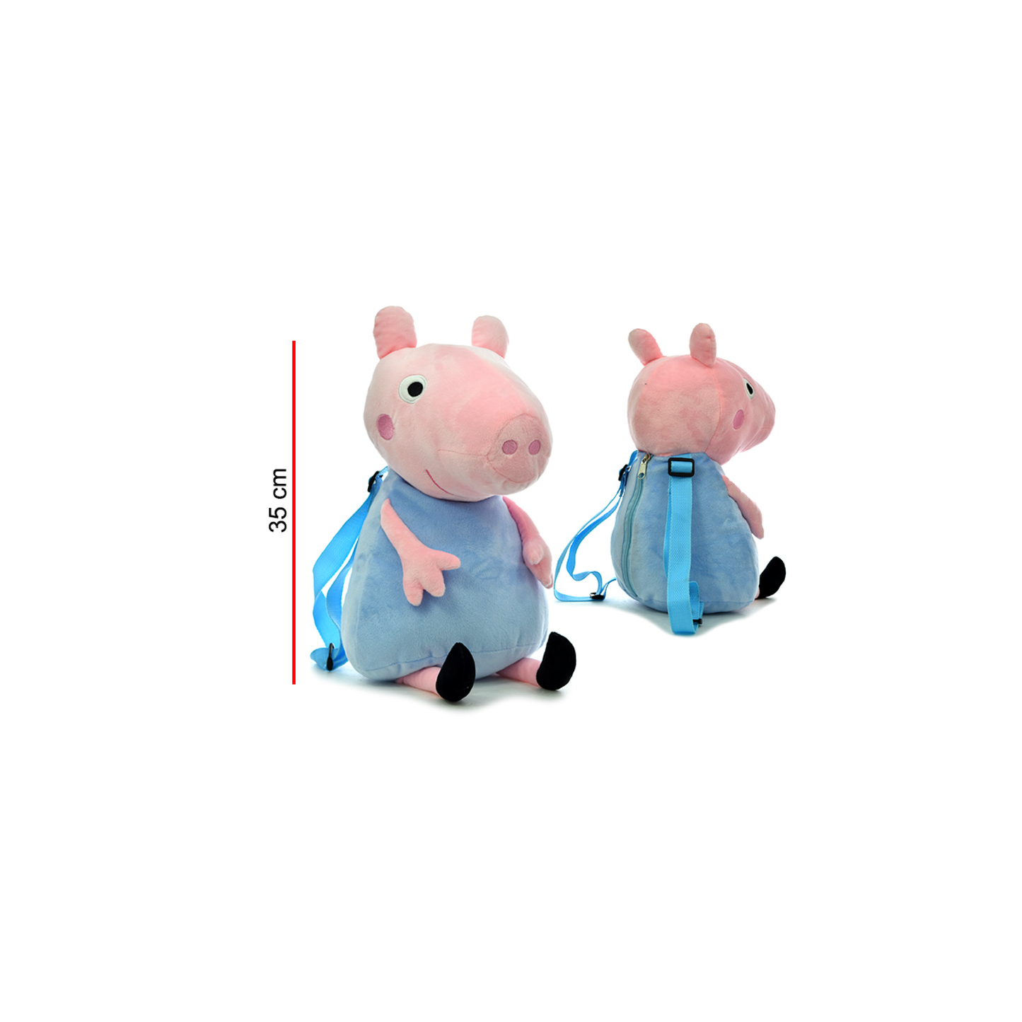 Mochila Peppa George 35 Cm. PhiPhi Toys