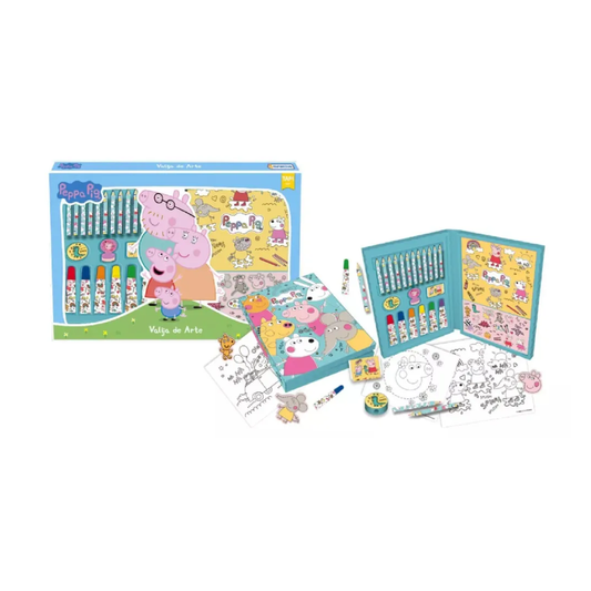 Set Colorear Valija Creativa Peppa Pig Tapimovil