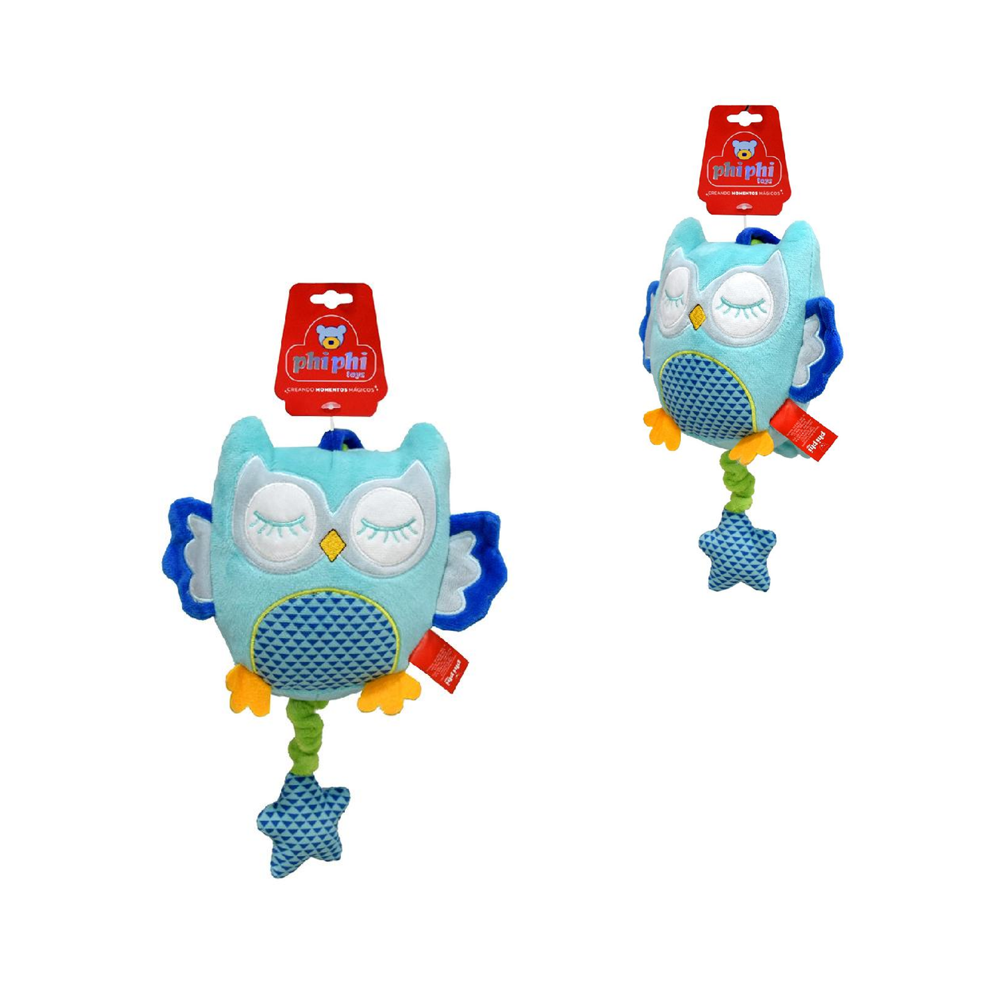 Peluche Cunero Musical Buho 22 Cm PhiPhiToys