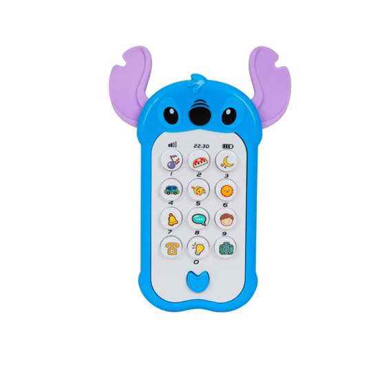 Teléfono Stitch Con Luz Y Sonido Ditoys