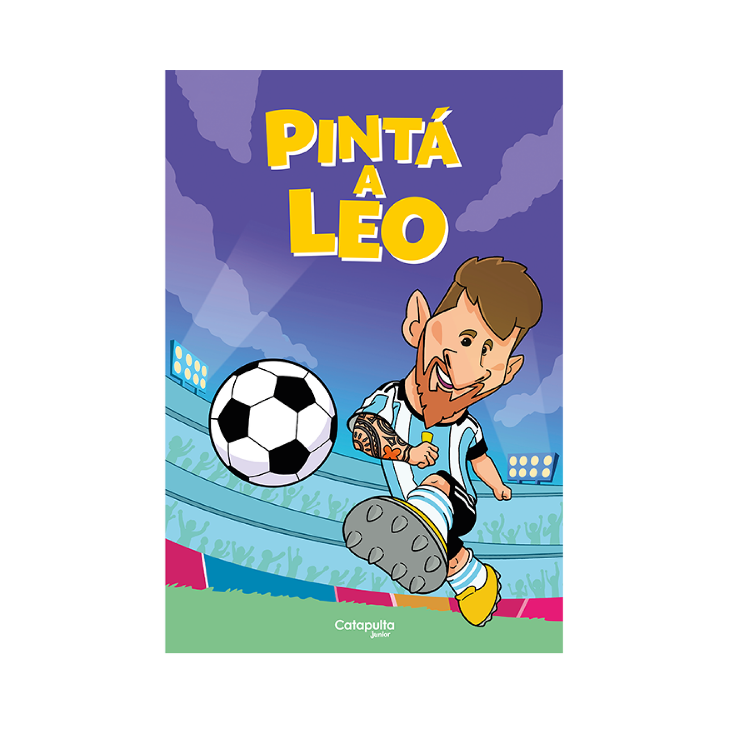 Libro Para Colorear Pinta A Leo Catapulta
