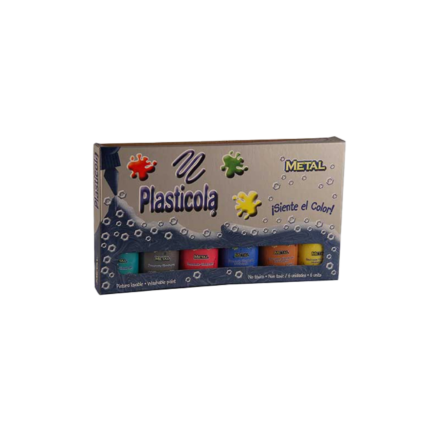 Plasticola Metal Surtido 38g.
