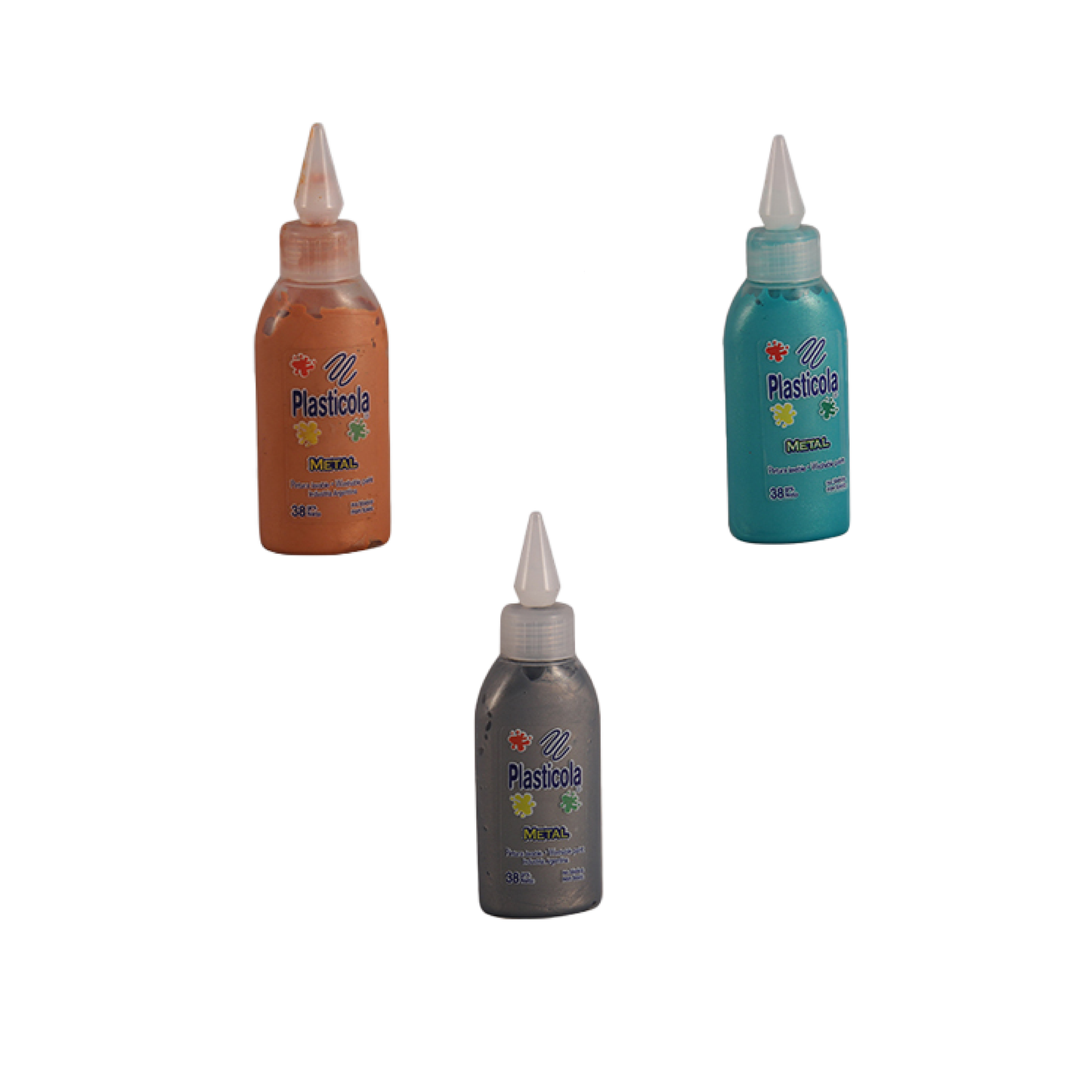 Plasticola Metal Surtido 38g.