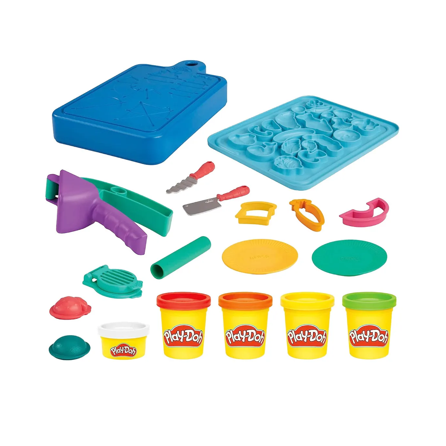 Juegos De Masas Primeras Creaciones Del Pequeño Chef Play-Doh Wabro
